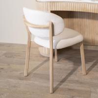 Eleonora Mikky eetkamerstoel naturel Moon Beige - thumbnail