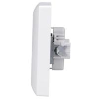 Jung AS5020UWW Wandcontactdoos met randaarde Inzetstuk 2-voudig Alpine-wit 1 stuk(s) - thumbnail