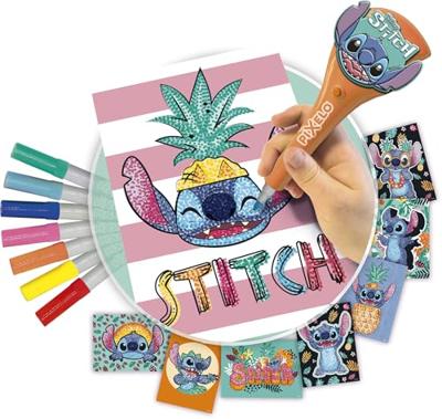 TOY - LANSAY - Pixelo Stitch - 8 illustraties - Veelkleurig - Vanaf 6 jaar