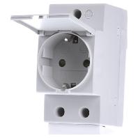 ABB M1175C DIN-rail contactdoos met klapdeksel Grijs 1 stuk(s) - thumbnail