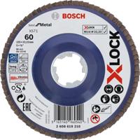 Bosch Accessoires X-LOCK Lamellenschijf Best for Metal recht, kunststof, Ø125mm, G 60, X571 - 1 stuk(s) - 2608619210 - thumbnail