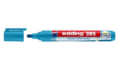 Viltstift edding 385 flipover penseel lichtblauw Viltstift edding 385 flipover penseel lichtblauw