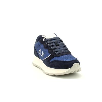 SUN68 Ally Glitter Textile Z34203_07 Blauw-36 maat 36