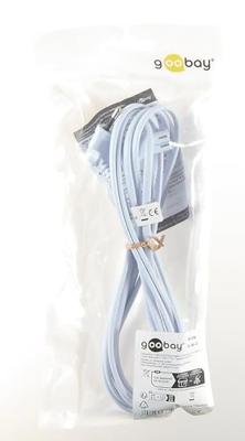 goobay Eurostekker > C7 90° kabel