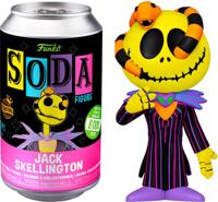 Disney The Nightmare Before Christmas Funko Vinyl Soda: Jack Skellington (Snake) (Blacklight) - thumbnail