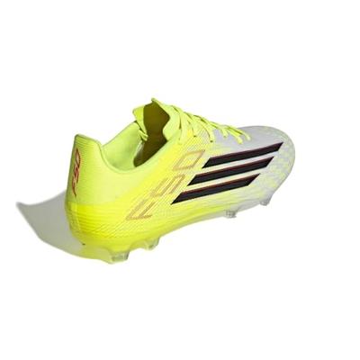 adidas F50 League Gras / Kunstgras Voetbalschoenen (MG) Neongeel Zwart Rood