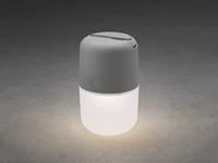 KonstSmide Solar tafellampAsissi 19,5cm grijs - 7805-302 - thumbnail