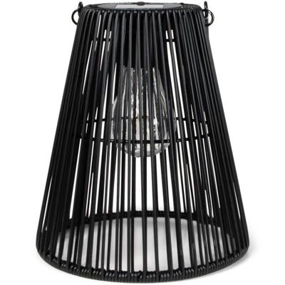 Solar Lantaarn Zwart
