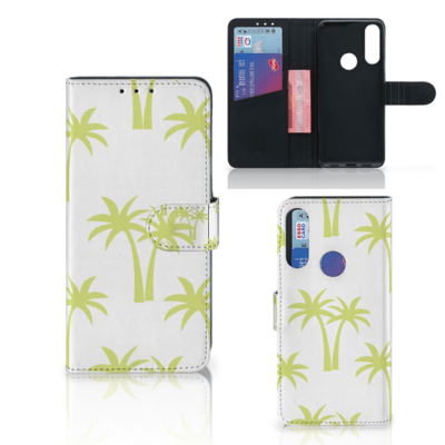 Alcatel 1S 2020 Hoesje Palmtrees Alcatel 1S 2020 Hoesje Palmtrees