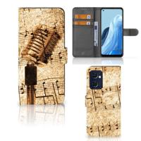 OPPO Find X5 Lite | Reno 7 5G | Telefoonhoesje met foto | Bladmuziek - thumbnail