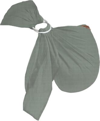 ByKay draagdoek Ringsling Hydrofiel Minty Grey 200 cm