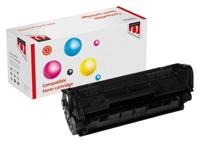 Tonercartridge quantore hp q2612a 12a zwart - thumbnail