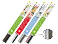 Fix-o-moll Deurborstel premium zelfklevend - 1m - aluminium - thumbnail