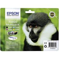 Epson - T0895 - Inktcartridges Zwart / Cyaan / Magenta / Geel - thumbnail