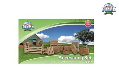 Kids Globe accessoires set 1:32, 19dlg.