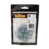 Triton Zinken Pocket Boring Schroeven met Sluitring Kop - Grof P/HC 8 x 1 - 1/2 inch - 100 stuks - thumbnail