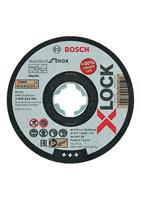 Bosch Accessoires X-LOCK Slijpschijf Standard for Inox 115x1x22.23mm, recht - 1 stuk(s) - 2608619261 - thumbnail