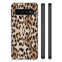Samsung Galaxy S10 Back Cover Leopard - thumbnail