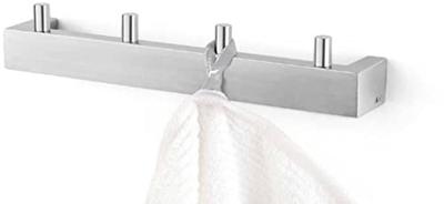Zack Linea Kapstokje 5.5X27.5X8cm Mat Gesatineerd RVS 40389 Zack Linea Kapstokje 5.5X27.5X8cm Mat Gesatineerd RVS 40389