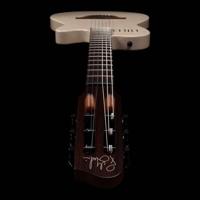 Godin Multiac Mundial Ozark Cream elektrisch-akoestische klassieke gitaar met gigbag - thumbnail