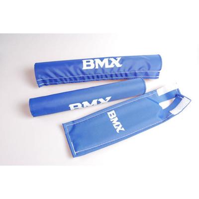 Bmx Pad set blauw beschermer
