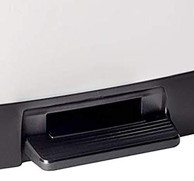 Curver decobin duo pedaalemmer rechthoekig 10 liter + 18 liter + binnenemmers zilver metallic