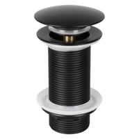 Wastafel Afvoerplug Differnz Pop Up Design 9.8 cm Mat Mat Zwart Differnz - thumbnail