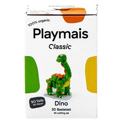 Playmais classic 3d dino - 90 stukjes Playmais classic 3d dino - 90 stukjes