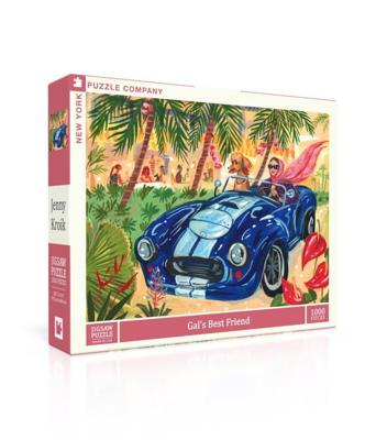 New York Puzzle Company Puzzel De beste vriend van Gal - 1000 stukjes