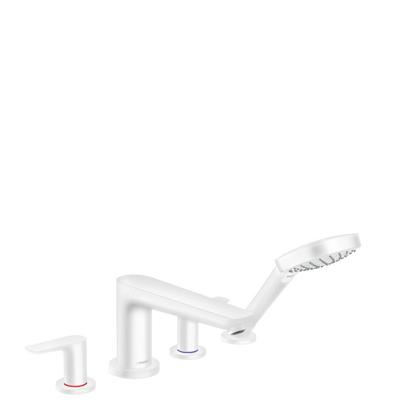 Hansgrohe Talis E 4-gats badrandmengkraan afbouwdeel voor inbouwdeel 13244180, mat wit