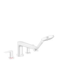 Hansgrohe Talis E 4-gats badrandmengkraan afbouwdeel voor inbouwdeel 13244180, mat wit - thumbnail