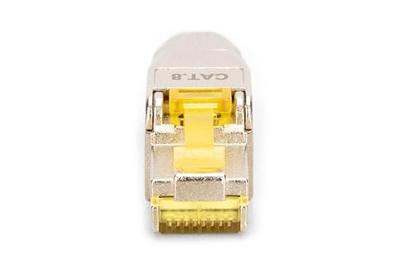 Digitus DN-93838 RJ45-inbouwmodule Module-steekprofiel CAT 8.1 1 stuk(s) Digitus DN-93838 RJ45-inbouwmodule Module-steekprofiel CAT 8.1 1 stuk(s)
