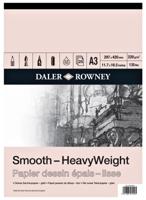 Tekenpapier daler rowney smooth 220gr a3 wit - thumbnail