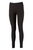 Rough Merinowol Thermobroek Dames | Black | XL - thumbnail