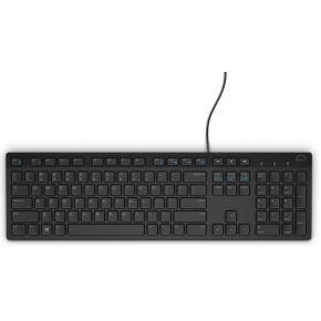 Toetsenbord Dell 580-ADGS Zwart Qwerty Spaans Toetsenbord Dell 580-ADGS Zwart Qwerty Spaans