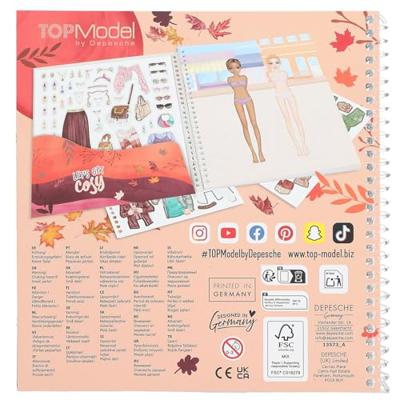 Topmodel Dress Me Up Stickerbook Cosy Topmodel Dress Me Up Stickerbook Cosy