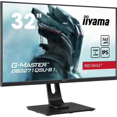 iiyama G-MASTER GB3271QSU-B1 computer monitor 80 cm (31.5") 2560 x 1440 Pixels Wide Quad HD LED Zwart