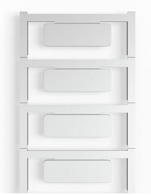 Weidmüller 1111260000 CC 15/45 K MC NE GE Apparaatmarkering Montagemethode: Plakken Markeringsvlak: 15 x 45 mm Geel Aantal markeringen: 40 40 stuk(s)
