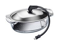 Electrolux S.STEAMKIT ovenonderdeel & -accessoire Zwart, Roestvrijstaal, Transparant Glas, Roestvrijstaal Stoomset - thumbnail