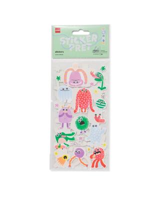 HEMA Stickers met wiebeloogjes - 46 stuks