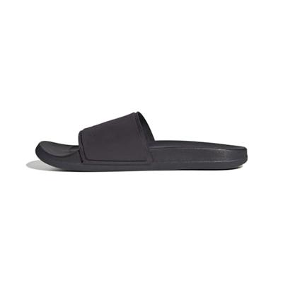 adidas Adilette Comfort Elevated Slippers Zwart Donkerpaars adidas Adilette Comfort Elevated Slippers Zwart Donkerpaars