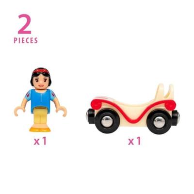 BRIO Disney Princess sneeuwwitje en wagon