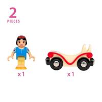 BRIO Disney Princess sneeuwwitje en wagon - thumbnail