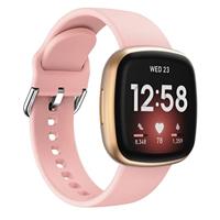 Fitbit Versa 3 & 4 / Sense 1 & 2 - Siliconen bandje - Roze - thumbnail
