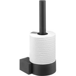 Tiger Reserve Toiletrolhouder Nomad Muur Rond Matzwart Tiger Reserve Toiletrolhouder Nomad Muur Rond Matzwart