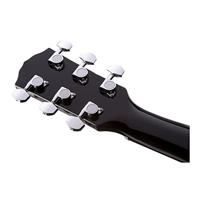 Fender CD-60 V3 Black WN akoestische westerngitaar met koffer - thumbnail