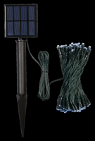 LIVARNO home LED-lichtsnoer op zonne-energie 100 LED&apos;s (Koudwit) - thumbnail