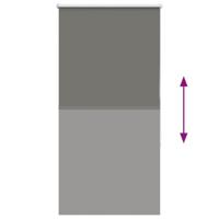 Rolgordijn verduisterend 75x175cm stofbreedte 70,7 cm polyester - thumbnail