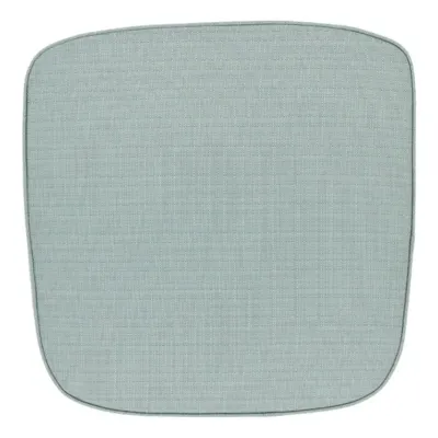Unique Living Wicker tuinkussen Bliss outdoor 46x47x4cm aqua blue