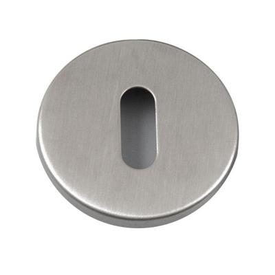 Hardbrass Sleutelrozet Shuffle rond dun 4mm - RVS